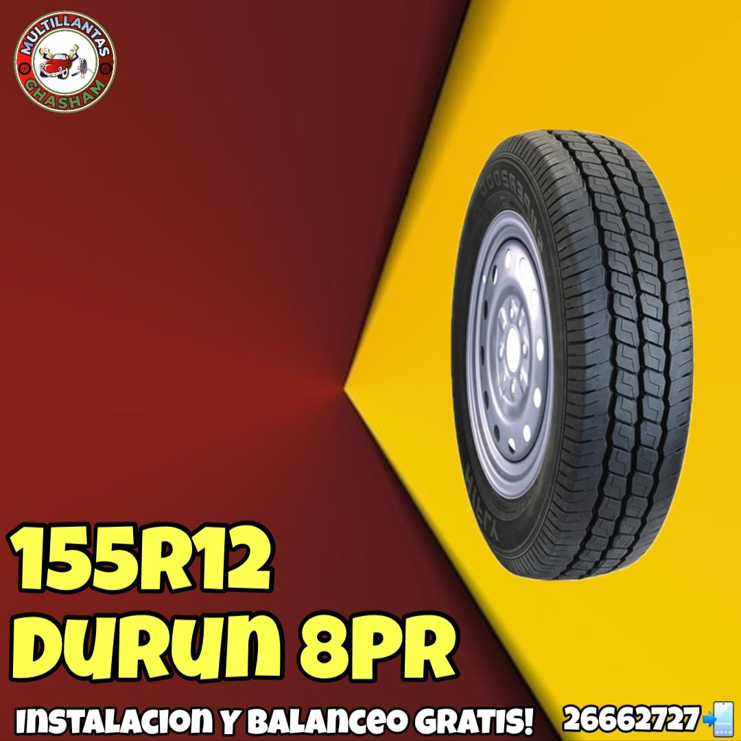 155R12 DURN 8PR